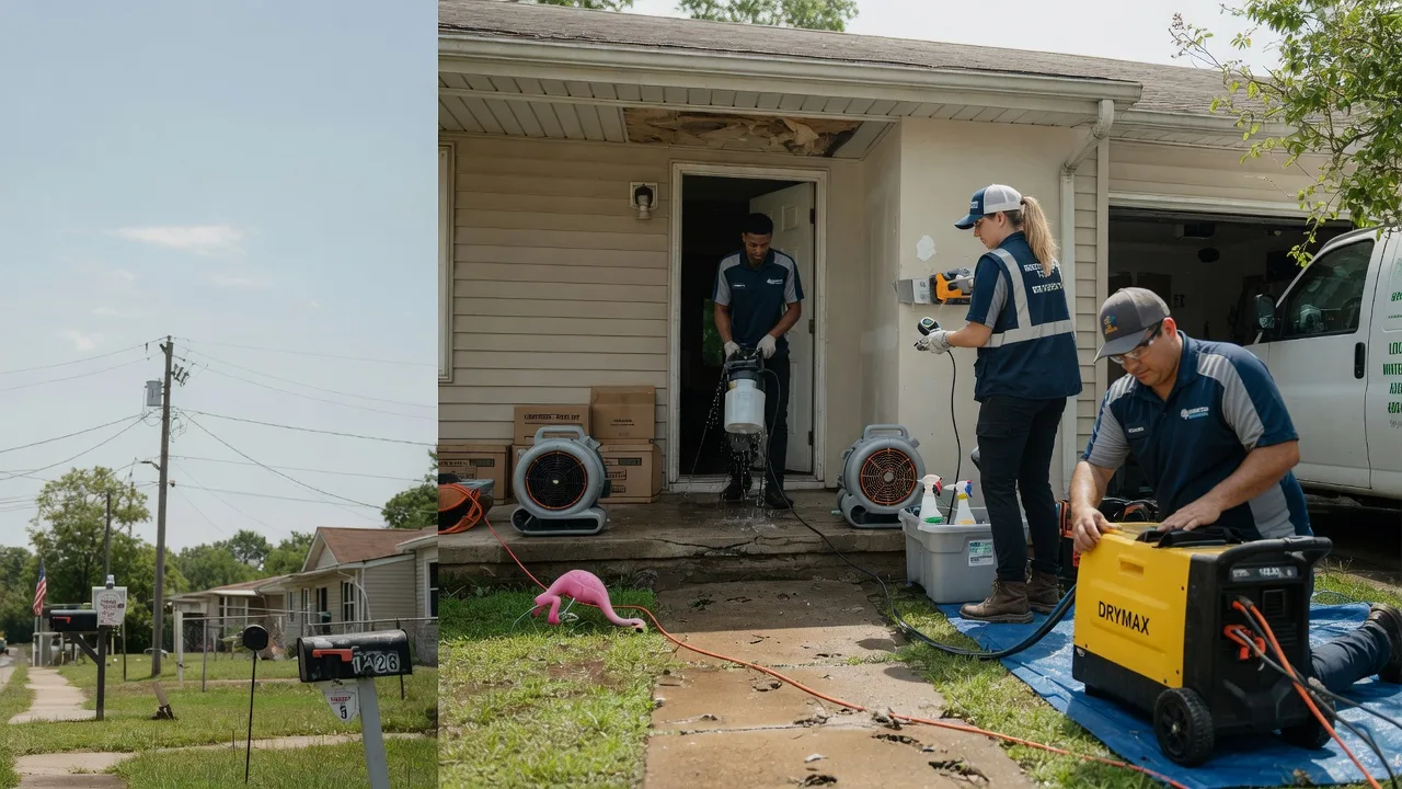 Storm Damage Water Removal in Deersville, OH near me